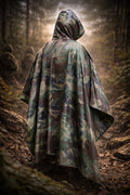 Poncho Tático 3 em 1 Camuflado – Proteção Total em Qualquer Terreno
