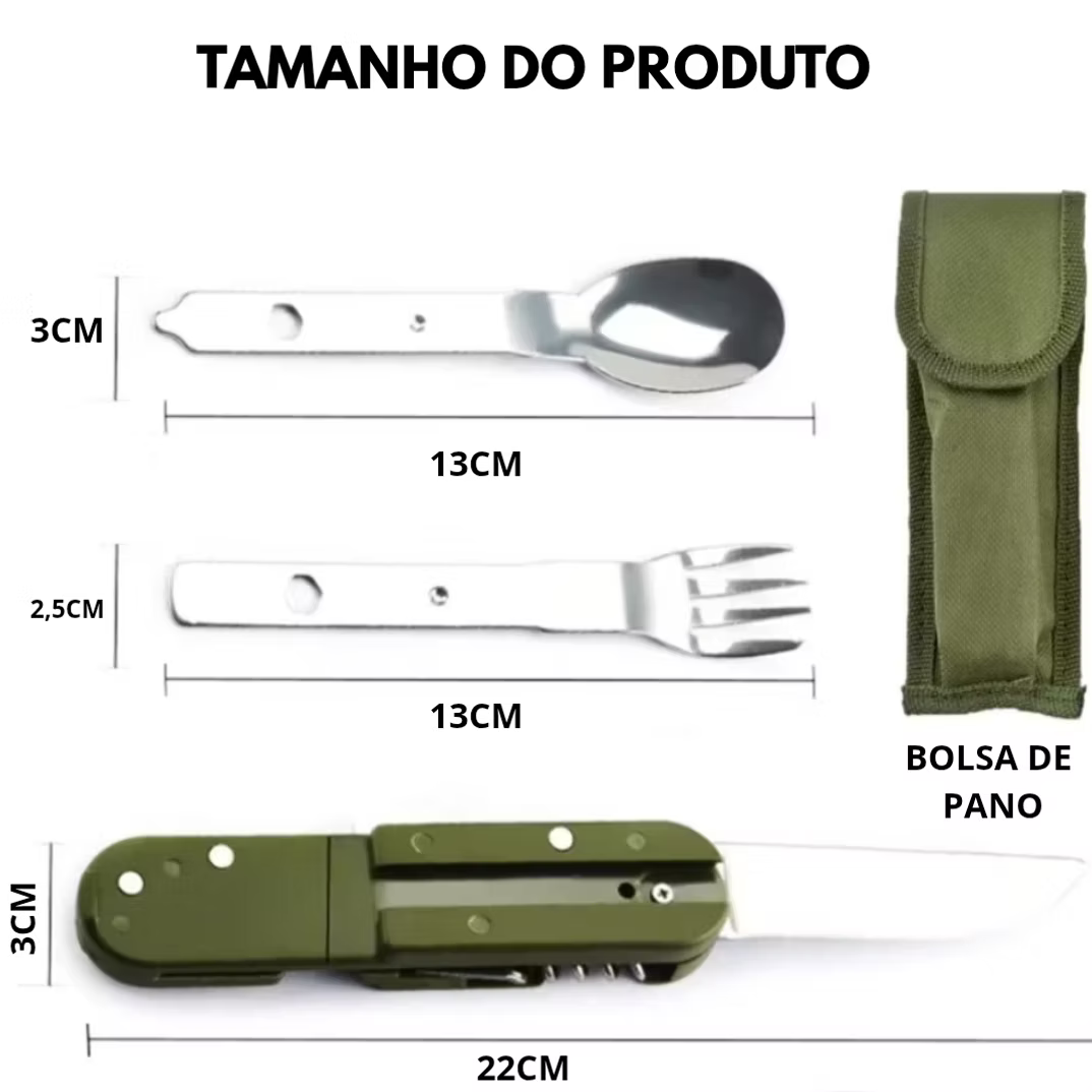 Talher Tático Multifuncional 6 em 1 – Linha Operacional