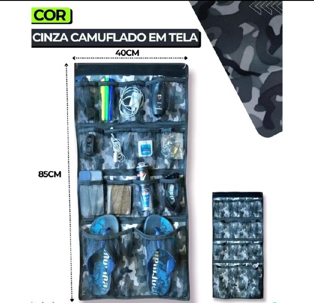 Organizador Tático de Armário – Padrão Militar
