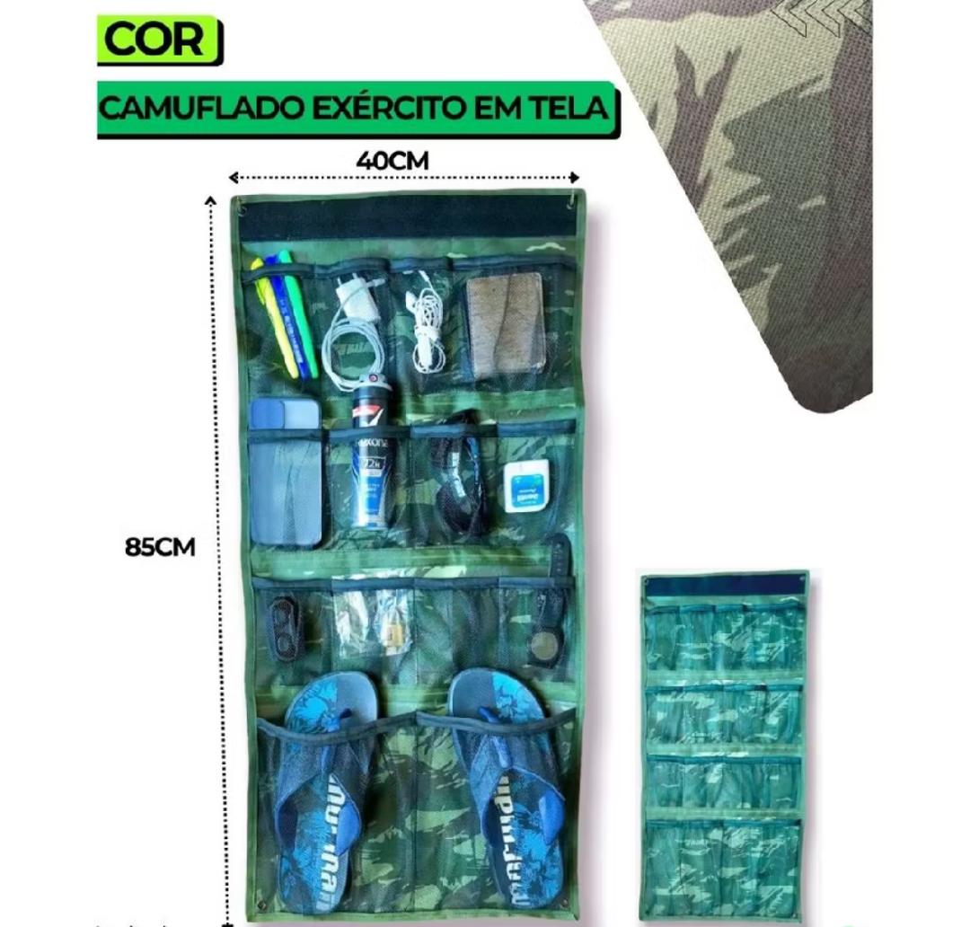 Organizador Tático de Armário – Padrão Militar
