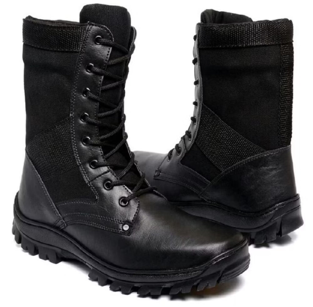 Coturno Militar Tático – Resistência e Confiança no Terreno